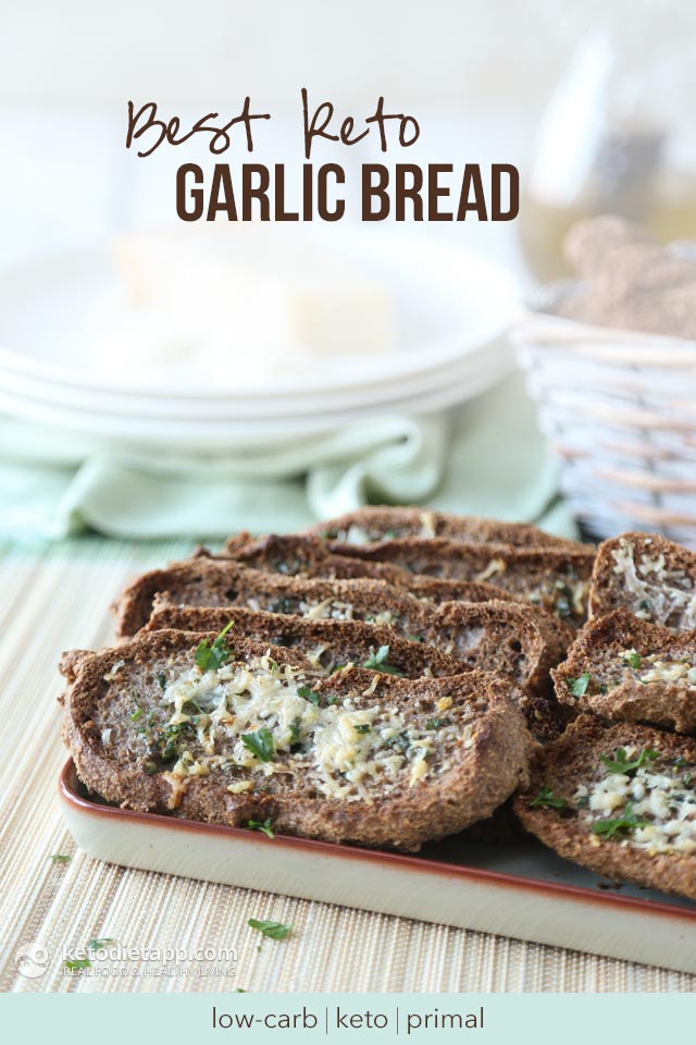 Best Keto Garlic Bread | The KetoDiet Blog